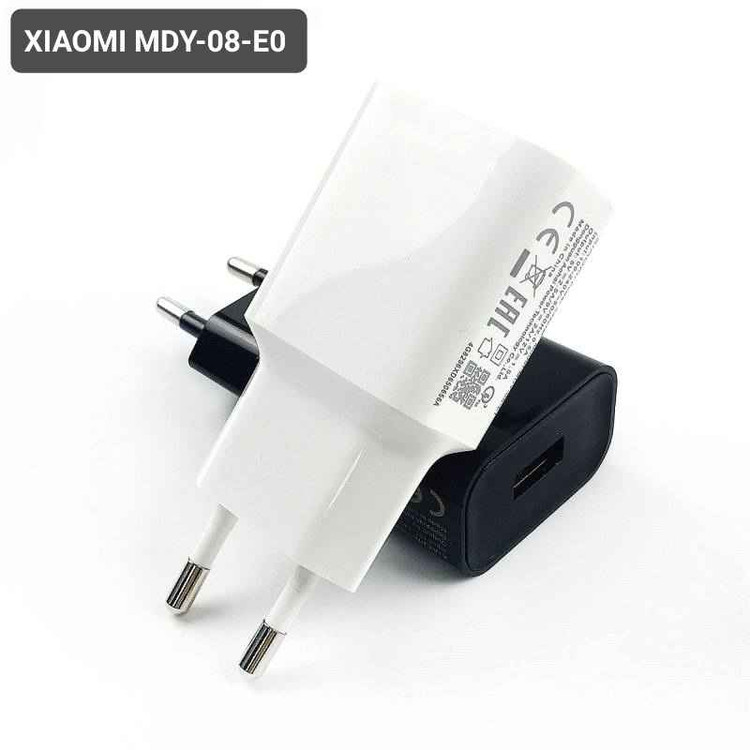 پک کامل شارژر اورجینال 18 وات شیائومی مدل MDY-08 به همراه کابل type-c