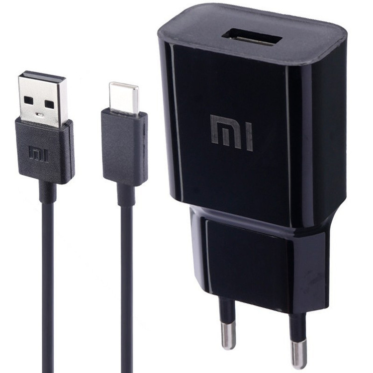 پک کامل شارژر اورجینال 18 وات شیائومی مدل MDY-08 به همراه کابل type-c