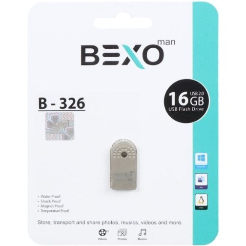 فلش 16 گیگ بکسو مدل BEXO B-326