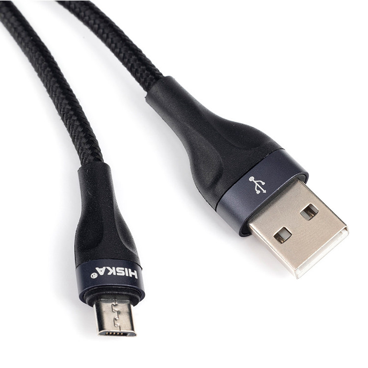 کابل شارژر اندروید micro usb هیسکا (HISKA) طول 1 متر مدل LX-830