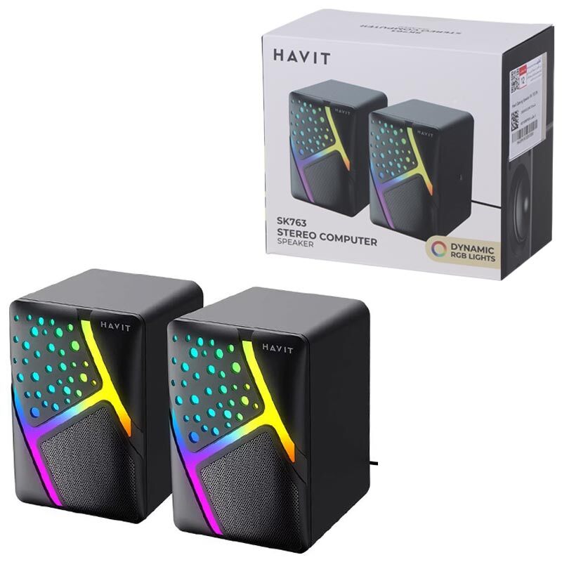 اسپیکر دسکتاپ هویت مدل SK763 گیمینگ