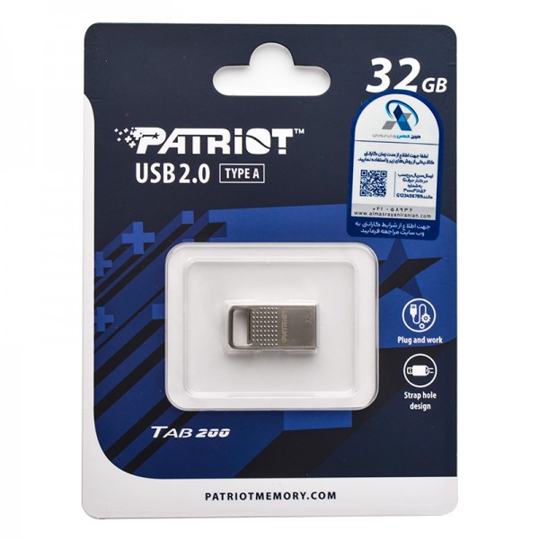 فلش 32 گیگ پاتریوت (PATRIOT) مدل TAB200