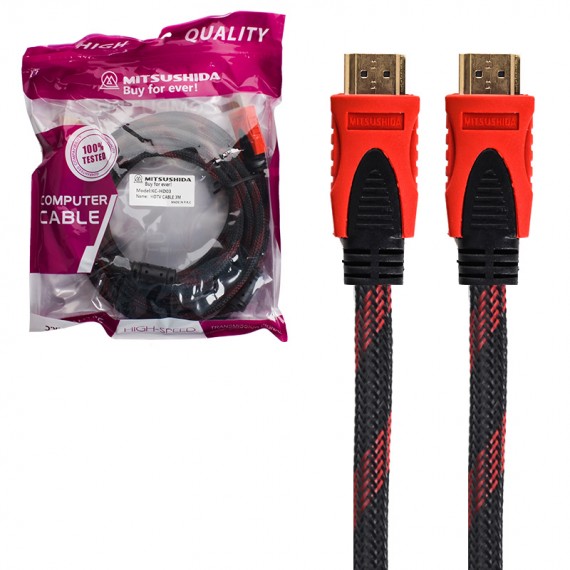 کابل HDMI میتسوشیدا طول 3 متر مدل KC-HD03